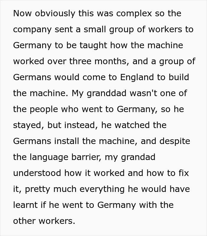 Company Loses Its Only Employee Who Can Fix A Critical Machine And Pays Dearly For The Arrogance Company Loses Its Only Employee Who Can Fix A Critical Machine And Pays Dearly For The Arrogance