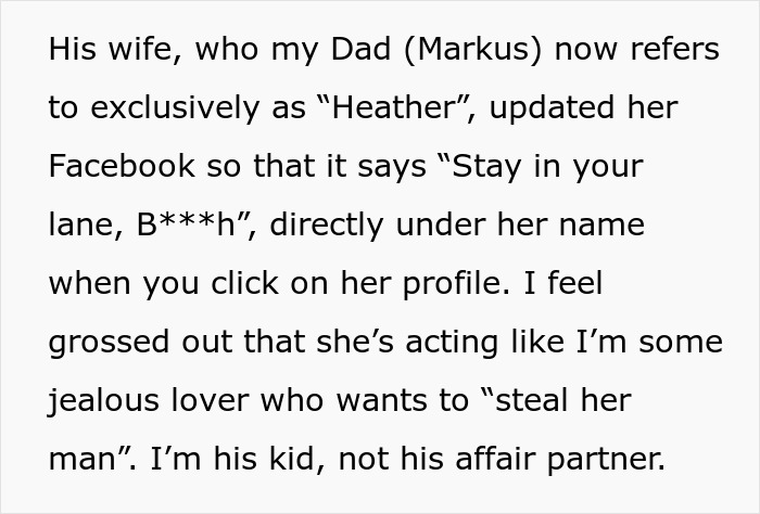 Adopted Woman Seeks Medical History From Biological Father, But His Furious Wife Blocks Her Attempts Adopted Woman Seeks Medical History From Biological Father, But His Furious Wife Blocks Her Attempts