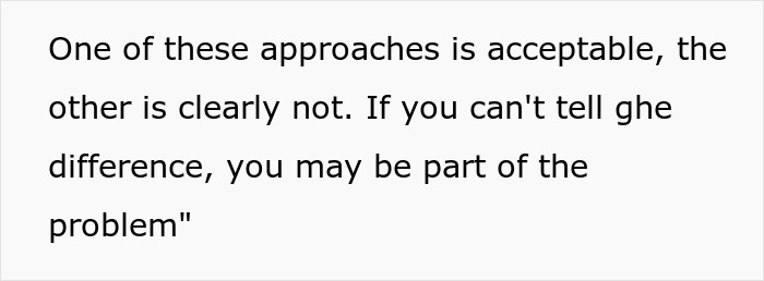 Text about acceptable and unacceptable approaches when a coworker gives her number for tech help.