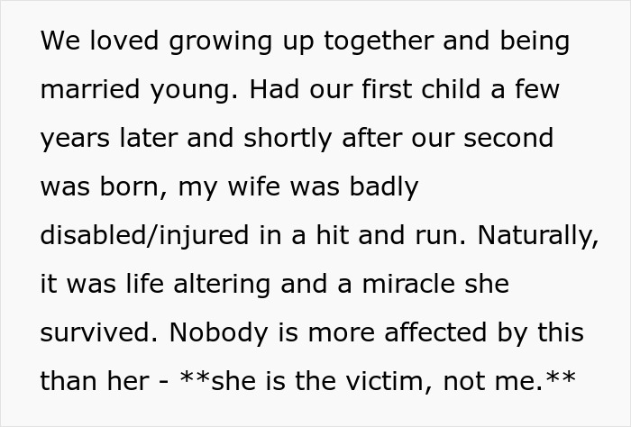 Husband&rsquo;s Life Is A Living Hell Due To Wife&rsquo;s Disability After An Accident: &ldquo;Don't Know If I Can Do This&rdquo;