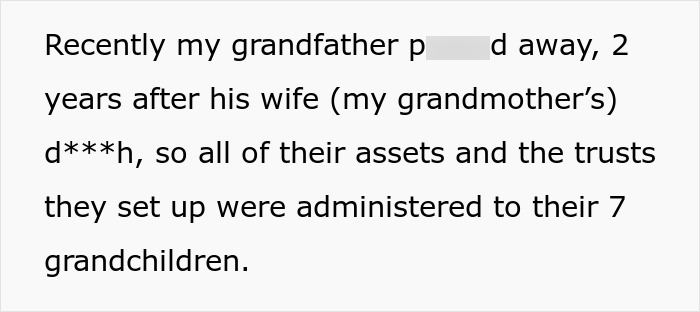 Grandparents Leave 5.2 Million To 17YO In Will, Estranged Uncle Tries To Prove It Was Manipulated Grandparents Leave 5.2 Million To 17YO In Will, Estranged Uncle Tries To Prove It Was Manipulated