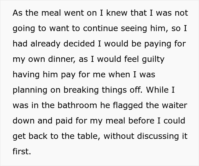 Woman Is Disgusted By Man’s Behavior After She Ended Things As She Realized His True Expectations Woman Is Disgusted By Man’s Behavior After She Ended Things As She Realized His True Expectations