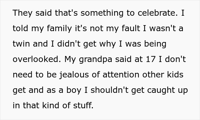 Fam Goes Above And Beyond For 2 Sets Of Twins And Ignores 17YO, He Finally Hits Them With The Truth Fam Goes Above And Beyond For 2 Sets Of Twins And Ignores 17YO, He Finally Hits Them With The Truth