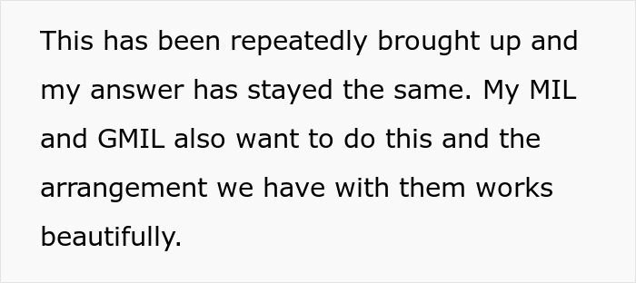 Text snippet about a woman feeling motherhood through grandkids and her daughter shutting it down. Text snippet about a woman feeling motherhood through grandkids and her daughter shutting it down.