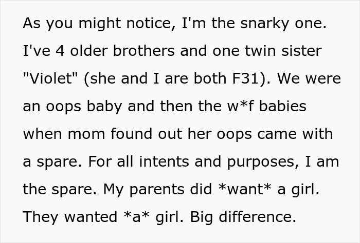 Woman Won’t Play MOH For Twin And Her Childhood Bully, Fam Asks Questions As The Truth Comes Out Woman Won’t Play MOH For Twin And Her Childhood Bully, Fam Asks Questions As The Truth Comes Out