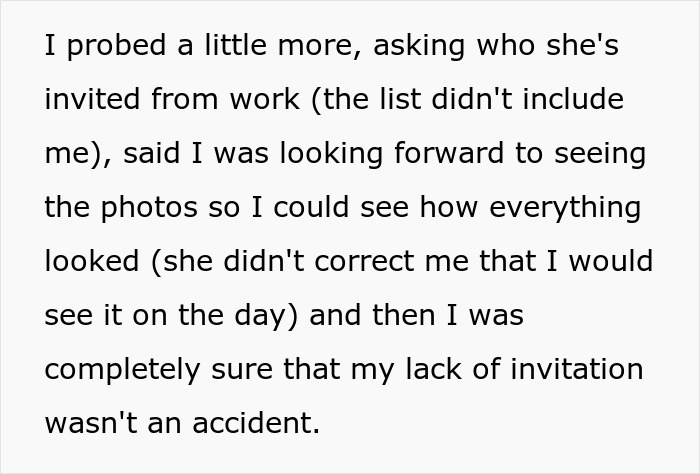 Woman Thinks She’s Found A Bestie At Work, Her Wedding Invite List Reveals She’s Just A Coworker Woman Thinks She’s Found A Bestie At Work, Her Wedding Invite List Reveals She’s Just A Coworker