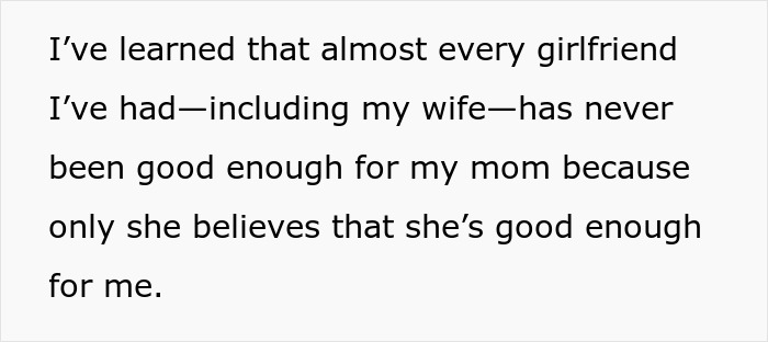 Mom Treats Son Like Her Stand-In Husband For Years, His Real Wife Eventually Quits The Role Mom Treats Son Like Her Stand-In Husband For Years, His Real Wife Eventually Quits The Role