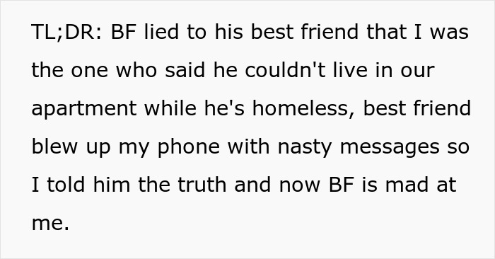 A summary of a boyfriend lying to his best friend, playing friends against each other, leading to anger. A summary of a boyfriend lying to his best friend, playing friends against each other, leading to anger.