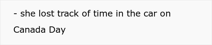A screenshot showing a wife lost track of time in the car while having secret conversations with another guy. A screenshot showing a wife lost track of time in the car while having secret conversations with another guy.