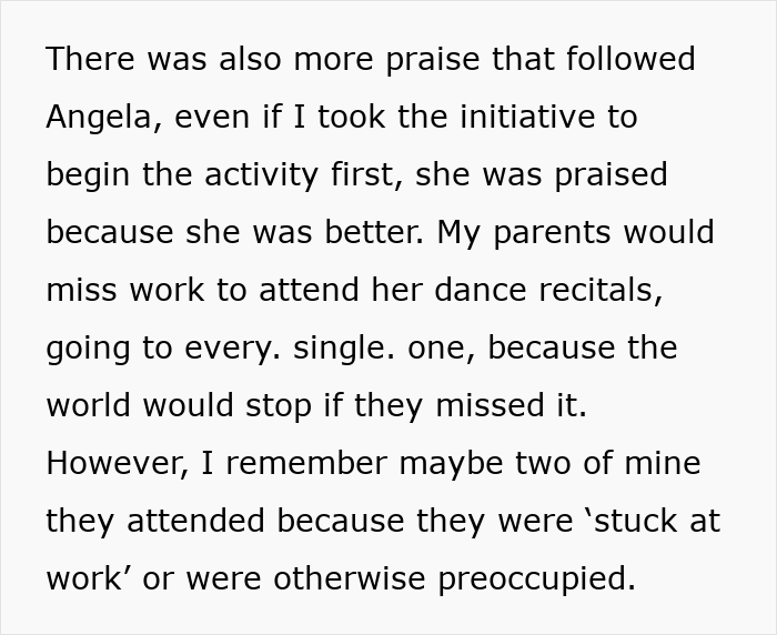 Text outlining a woman's happiness that her toxic sis is infertile, detailing how the sister would damage a kid. Text outlining a woman's happiness that her toxic sis is infertile, detailing how the sister would damage a kid.