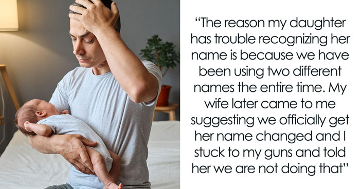 Wife Uses A Boy’s Name For Baby Daughter Behind Hubby’s Back, He Considers Divorce When He Finds Out