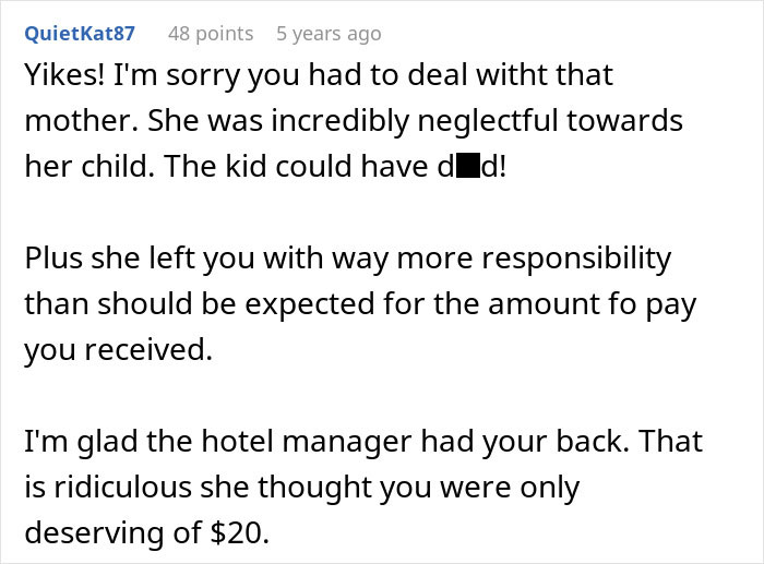 Parents Shortchange Teen Babysitter After Ignoring Her For Hours, And Get An Expensive Surprise Parents Shortchange Teen Babysitter After Ignoring Her For Hours, And Get An Expensive Surprise