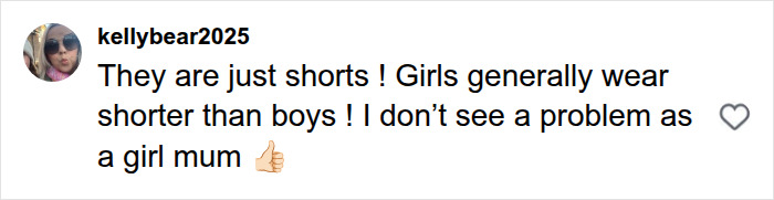 A girl mum shares her perspective on back-to-school kids clothing, stating shorter girls shorts are not a problem. A girl mum shares her perspective on back-to-school kids clothing, stating shorter girls shorts are not a problem.