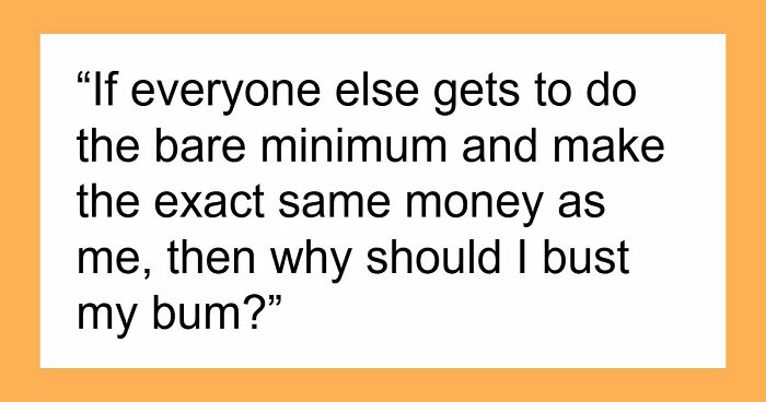 33 People Debate Whether Doing The Bare Minimum At Work Is Actually Fair