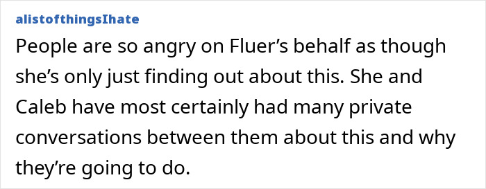 A comment discussing the private conversations a rock star and his wife had about him coming out as gay.