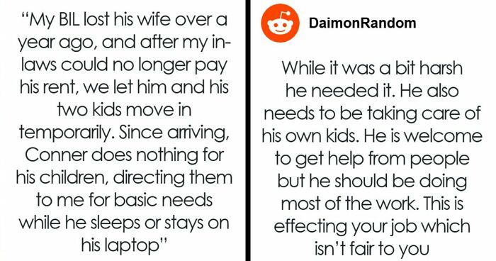 Widower Dad Of 2 Expects SIL To Take Care Of Her Niblings, Gets Mad When She Calls Him Out