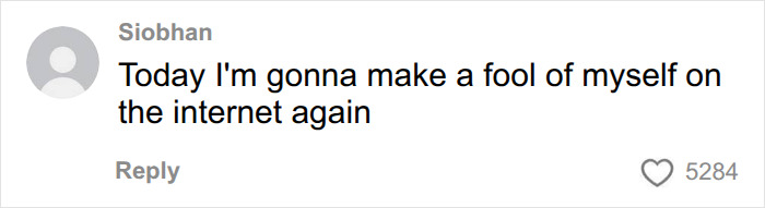 A netizen comment: Today Im gonna make a fool of myself on the internet again, about Brooklyn Beckham's cooking video.