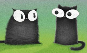 41 New Cat Illustrations By Luis Coelho That Are Cute, Clever, And Uplifting