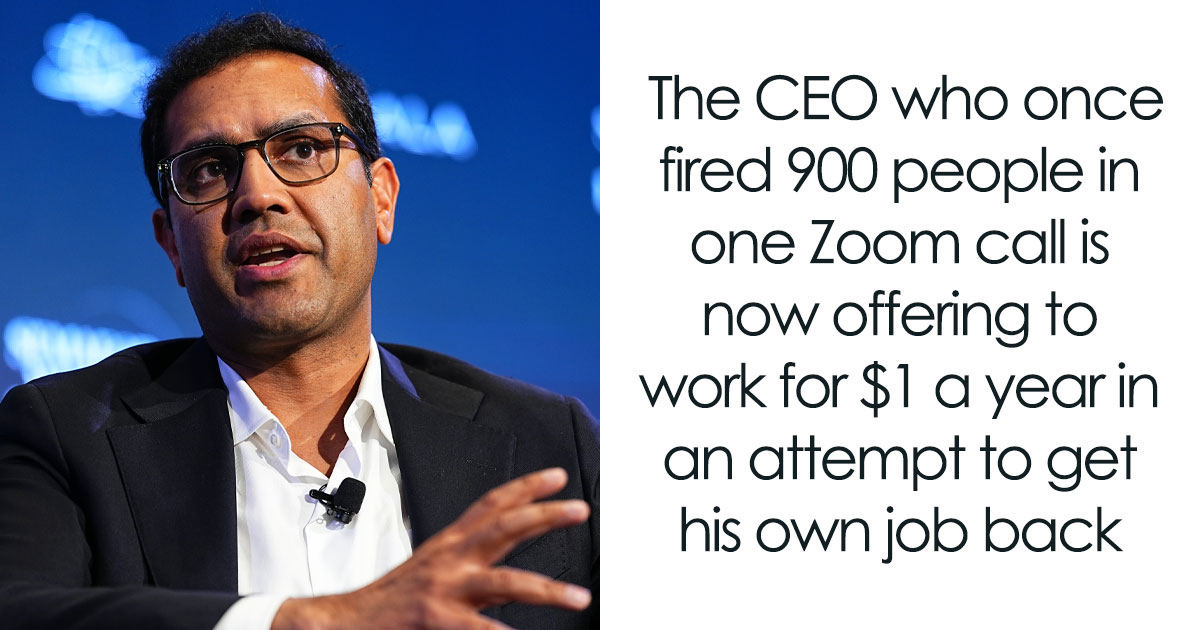 CEO Fires 900 People In A Brutal Zoom Call, Learns What It Feels Like When The Company Turns On Him