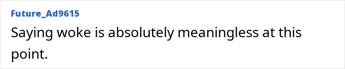 A comment on a rant about Tom Cruise and Nicole Kidman, questioning the meaning of woke. A comment on a rant about Tom Cruise and Nicole Kidman, questioning the meaning of woke.