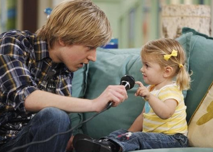 Child star from Disney's Good Luck Charlie as a young girl being interviewed, making fans feel old. Child star from Disney's Good Luck Charlie as a young girl being interviewed, making fans feel old.