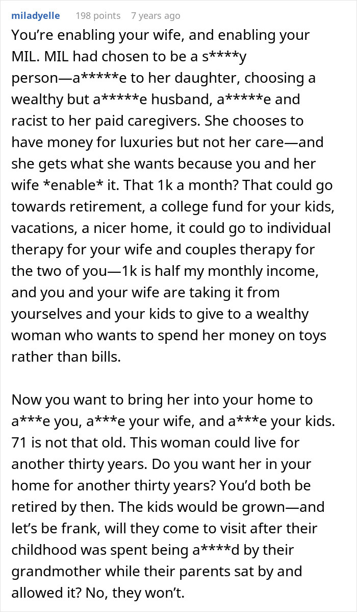 Man Hates Sacrificing His Family Life To Help Evil MIL, Can’t Break The Hold She Has Over Her Daughter Man Hates Sacrificing His Family Life To Help Evil MIL, Can’t Break The Hold She Has Over Her Daughter