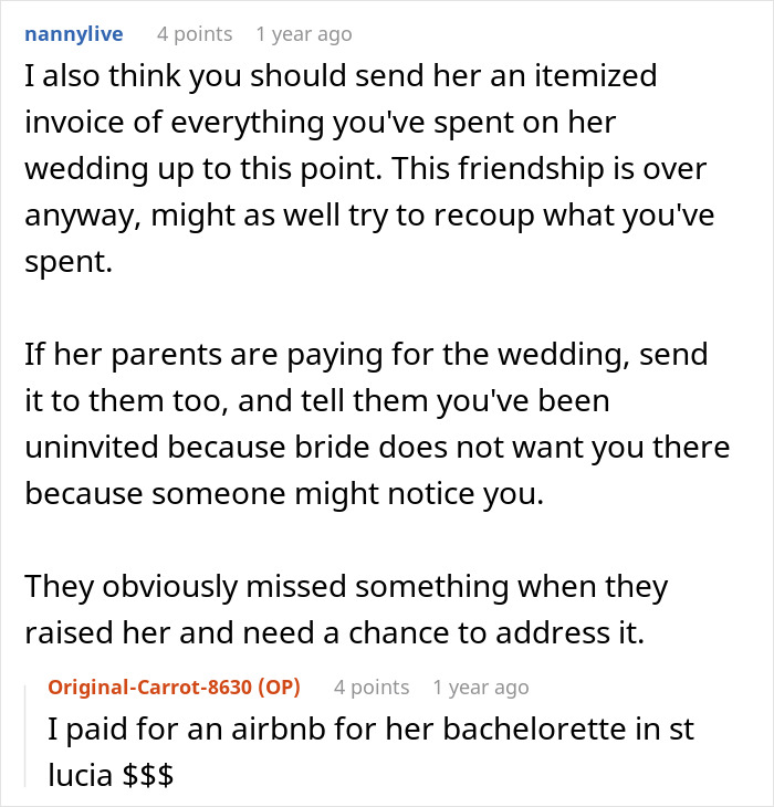 Bride Uninvites Maid Of Honor From The Wedding Out Of Nowhere, Her Reason For It Ends The Friendship Bride Uninvites Maid Of Honor From The Wedding Out Of Nowhere, Her Reason For It Ends The Friendship