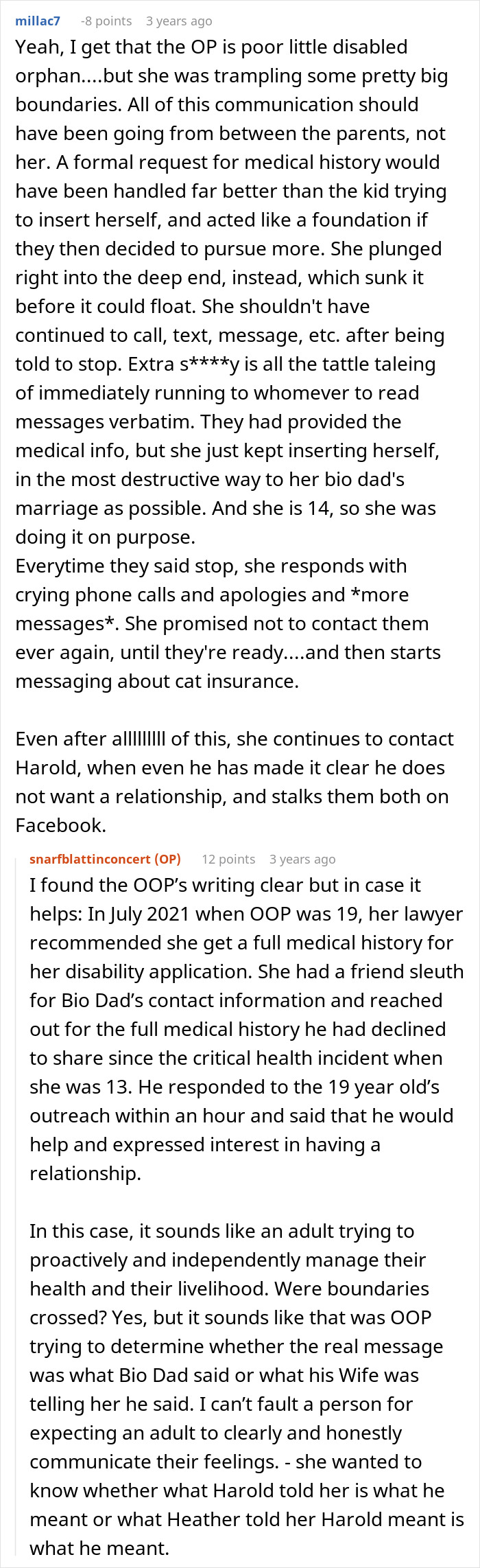 Adopted Woman Seeks Medical History From Biological Father, But His Furious Wife Blocks Her Attempts Adopted Woman Seeks Medical History From Biological Father, But His Furious Wife Blocks Her Attempts