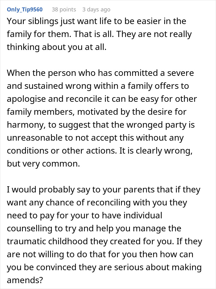 Family Demands Reconciliation After 17 Years Of Heartless Child Neglect: &ldquo;Get Over It&rdquo;