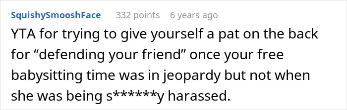 A comment on a post about a woman, her best friend, a family vacation, and in-laws throwing a tantrum. A comment on a post about a woman, her best friend, a family vacation, and in-laws throwing a tantrum.