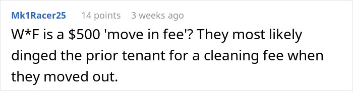 Renter Shocked By Entitled Landlord Charging Fees For Application, Working From Home, And Moving In Renter Shocked By Entitled Landlord Charging Fees For Application, Working From Home, And Moving In