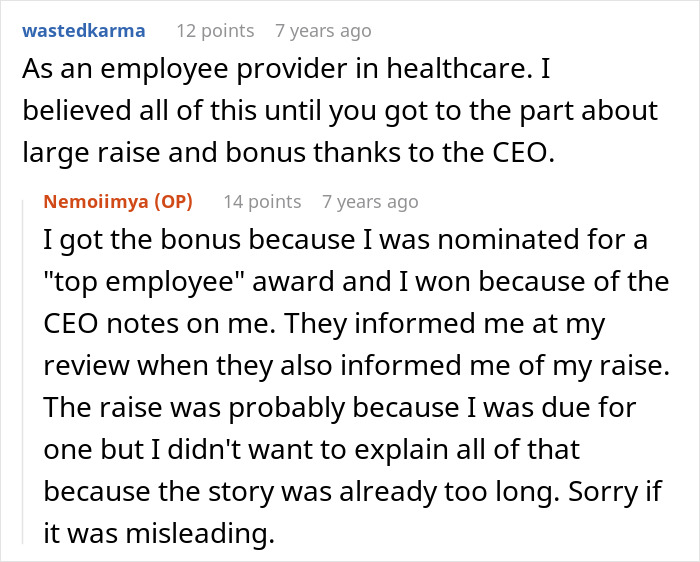 Saving a patient earned an ER nurse a raise, defying expectations of termination. Saving a patient earned an ER nurse a raise, defying expectations of termination.