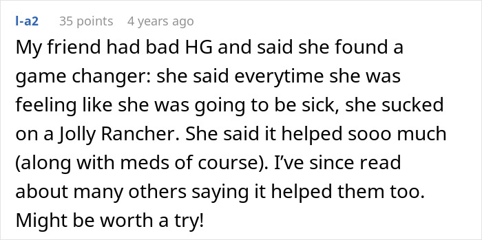 A comment offering a tip for sickness related to spouses sleeping together. A comment offering a tip for sickness related to spouses sleeping together.