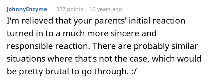 A comment about a mother's initial reaction, leading to a stressful and expensive reality check for her son's GF. A comment about a mother's initial reaction, leading to a stressful and expensive reality check for her son's GF.