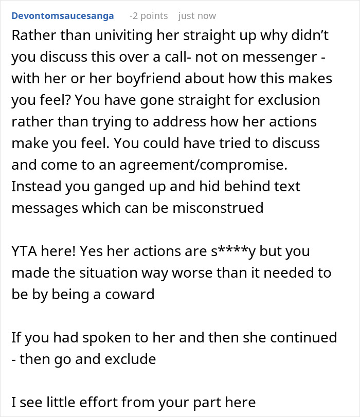 Friend Group Tells Woman With OCD She’s No Longer Welcome, Her Boyfriend Absolutely Loses It Friend Group Tells Woman With OCD She’s No Longer Welcome, Her Boyfriend Absolutely Loses It