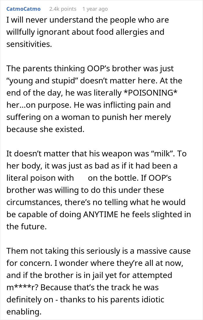 Teen Blames Woman For “Stealing” His Brother, Secretly Contaminates Her Food For 3 Years As Revenge Teen Blames Woman For “Stealing” His Brother, Secretly Contaminates Her Food For 3 Years As Revenge