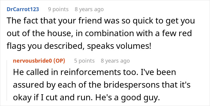 A screenshot showing comments about a bride's future MIL trying to take over the wedding and her fiancée. A screenshot showing comments about a bride's future MIL trying to take over the wedding and her fiancée.