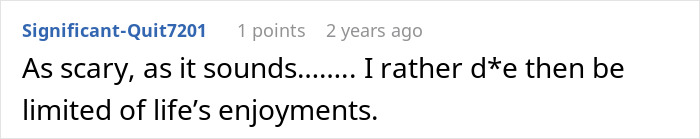 A comment about life's enjoyments after leg and hand amputations from routine surgery. A comment about life's enjoyments after leg and hand amputations from routine surgery.