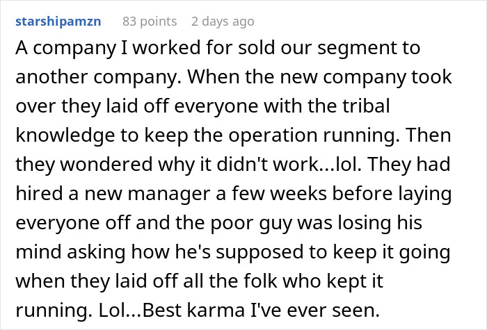 Company Loses Its Only Employee Who Can Fix A Critical Machine And Pays Dearly For The Arrogance Company Loses Its Only Employee Who Can Fix A Critical Machine And Pays Dearly For The Arrogance