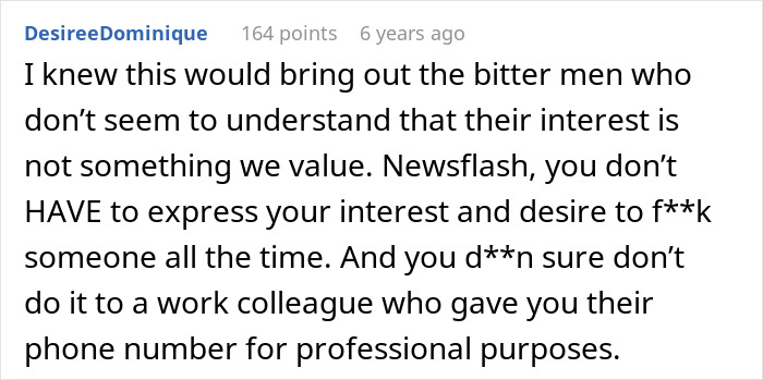 A screenshot showing a user's reply regarding a coworker who asks if she&rsquo;s married or single.