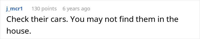 A comment recommends checking cars for gifts, linking to the grandma accusing someone of buying stepson love.
