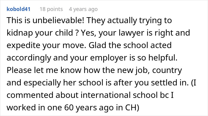 A Reddit comment expressing disbelief over an attempted kidnap, supporting the woman and her adopted baby. A Reddit comment expressing disbelief over an attempted kidnap, supporting the woman and her adopted baby.