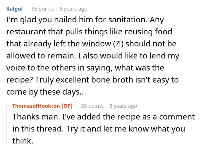 New Boss Cuts Costs By Reusing Customers' Leftovers, Veteran Employee Makes Sure Authorities Know New Boss Cuts Costs By Reusing Customers' Leftovers, Veteran Employee Makes Sure Authorities Know