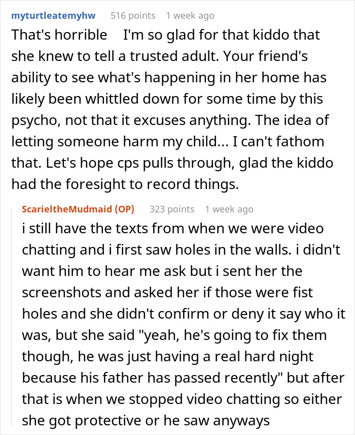 My friend will suffer for what she is doing to her own daughter, comments from a user on the post. My friend will suffer for what she is doing to her own daughter, comments from a user on the post.