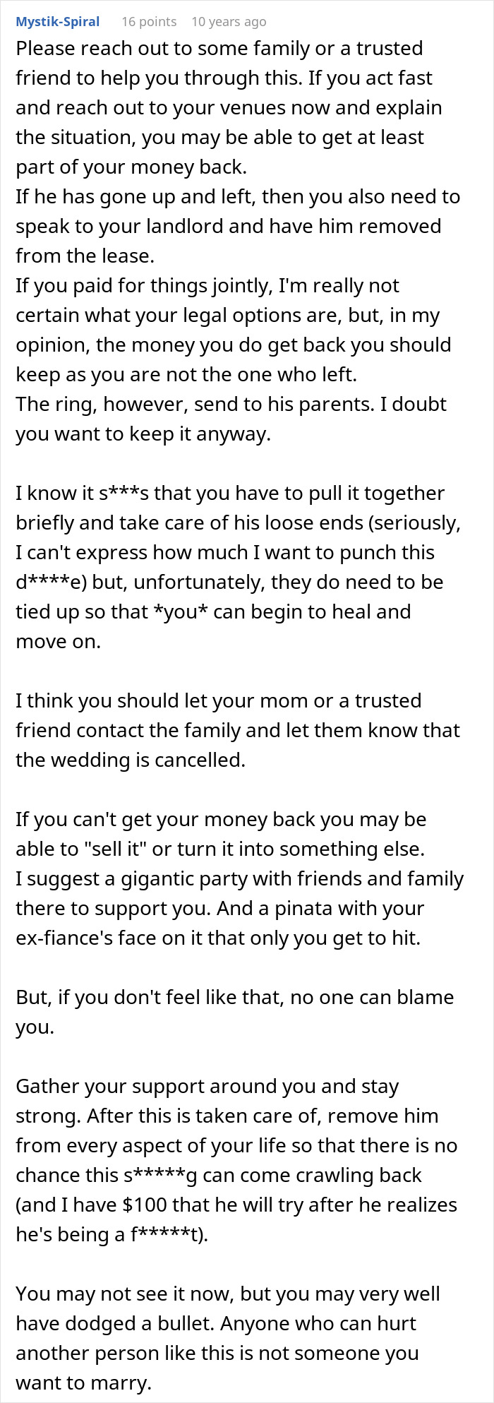 Man Leaves Fiancée Days Before Wedding With A One-Way Ticket And Barely Any Explanation Man Leaves Fiancée Days Before Wedding With A One-Way Ticket And Barely Any Explanation