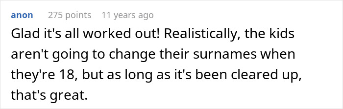 A comment on a hilariously awkward story, appreciating the resolution after sharing too much. A comment on a hilariously awkward story, appreciating the resolution after sharing too much.