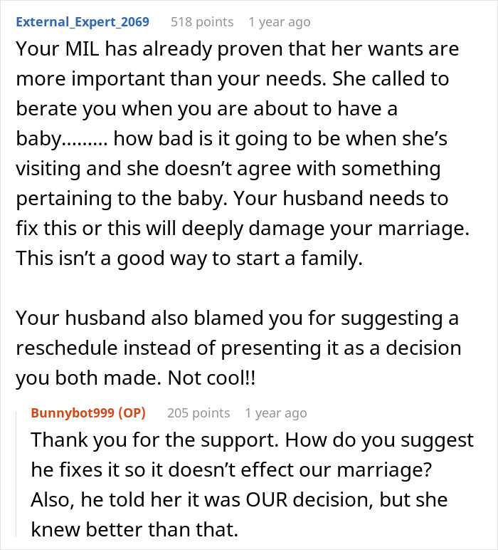MIL Wants 20 Days With Newborn, Pregnant DIL Says Her Recovery Comes First And Cancels The Visit MIL Wants 20 Days With Newborn, Pregnant DIL Says Her Recovery Comes First And Cancels The Visit