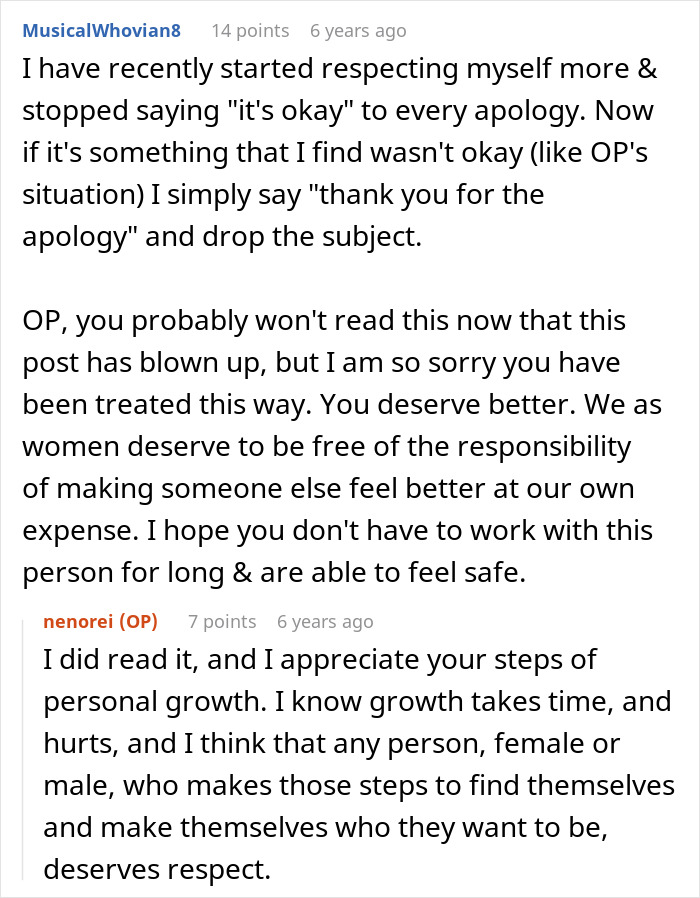 A screenshot of a Reddit thread discussing a coworker asking if someone is married or single after receiving their number for tech help.