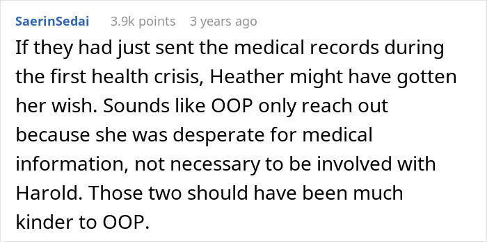 Adopted Woman Seeks Medical History From Biological Father, But His Furious Wife Blocks Her Attempts Adopted Woman Seeks Medical History From Biological Father, But His Furious Wife Blocks Her Attempts