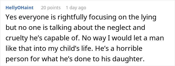 Guy Creates An Entire Fictional Relationship With His Child For A Year, GF Shell-Shocked Guy Creates An Entire Fictional Relationship With His Child For A Year, GF Shell-Shocked